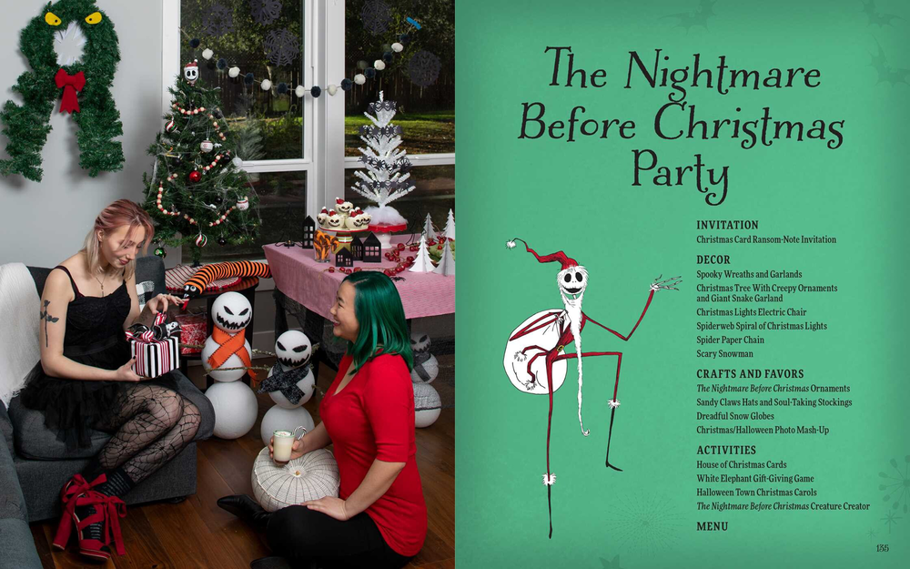 The Nightmare Before Christmas: The Official Cookbook & Entertaining Guide - Keittokirja