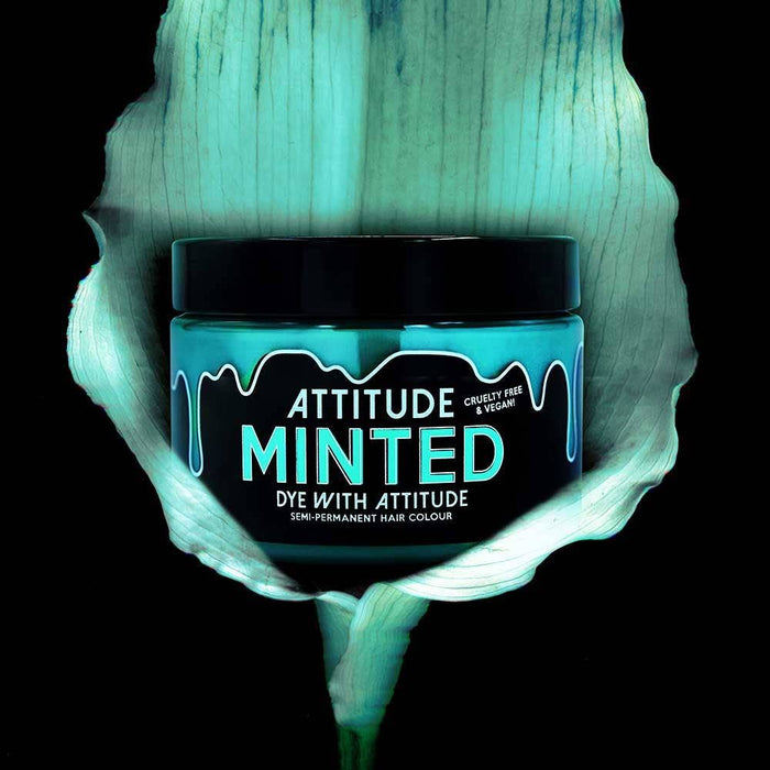 Minted Pastel Green Hiusväri- vegaaninen, eläinkokeeton - Attitude Hair Dye
