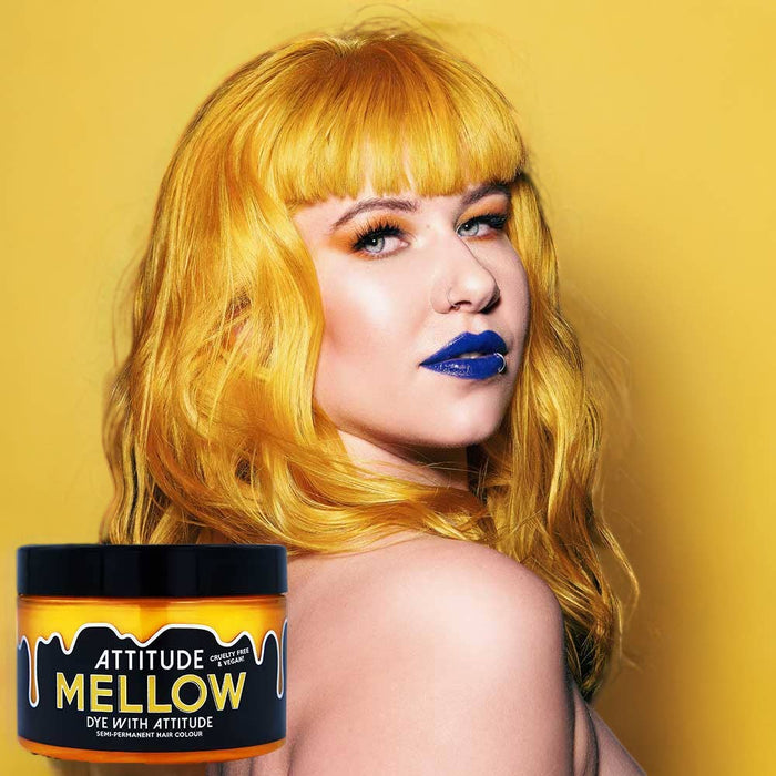 Mellow Yellow Hiusväri- vegaaninen, eläinkokeeton - Attitude Hair Dye