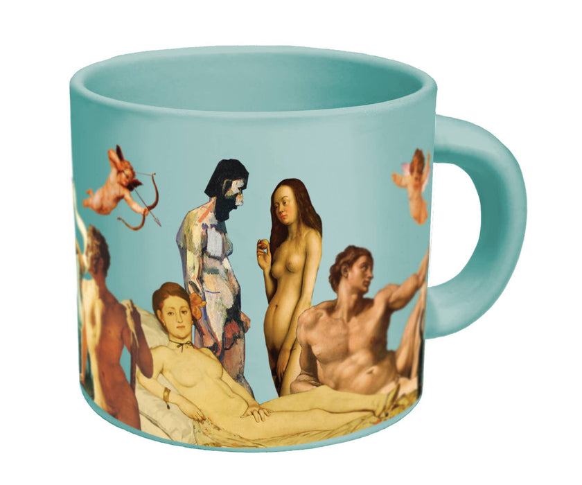 Great Nudes of Art – lämmöstä väriä vaihtava kahvimuki 410 ml