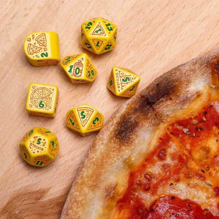 Roolipelinopat Pizza Dice Set - Q Workshop