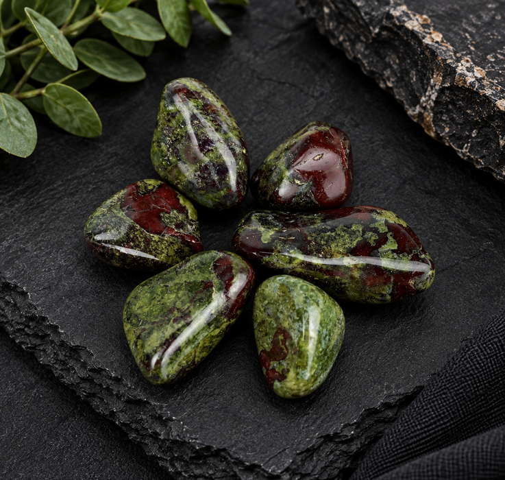 Dragon Blood Jasper – Lohikäärmeenverijaspis 1,5-3cm