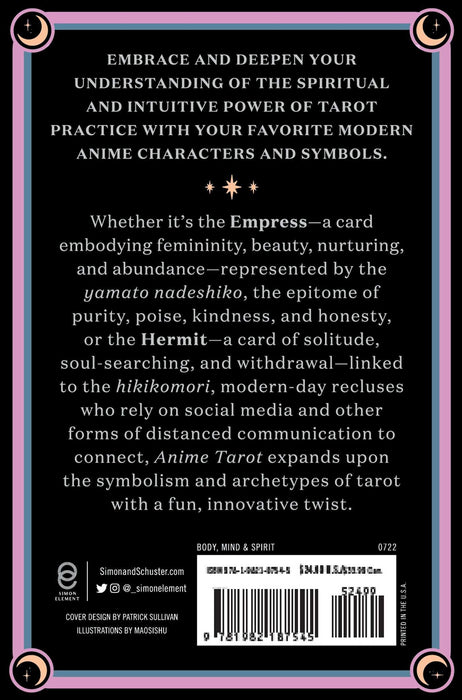 Anime Tarot Deck and Guidebook: Explore the Archetypes, Symbolism, and Magic in Anime - Natasha Yglesias