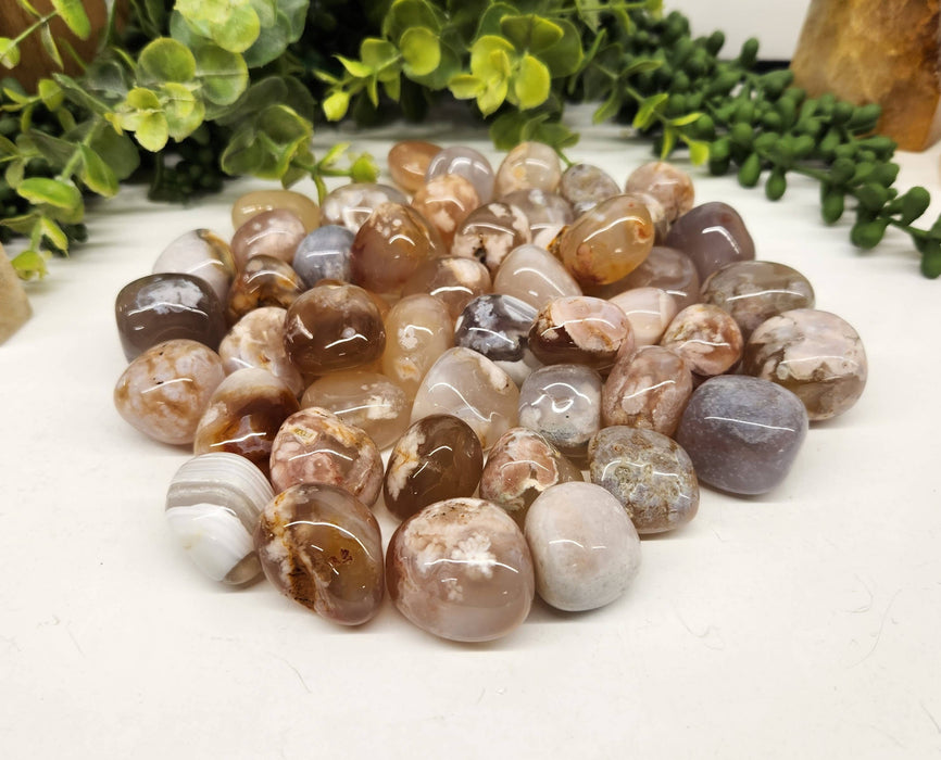 Flower Agate - Kukka-akaatti 3-4cm