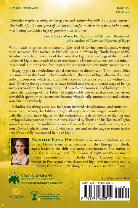 The Tablets of Light: The Teachings of Thoth on Unity Consciousness - Danielle Rama Hoffman
