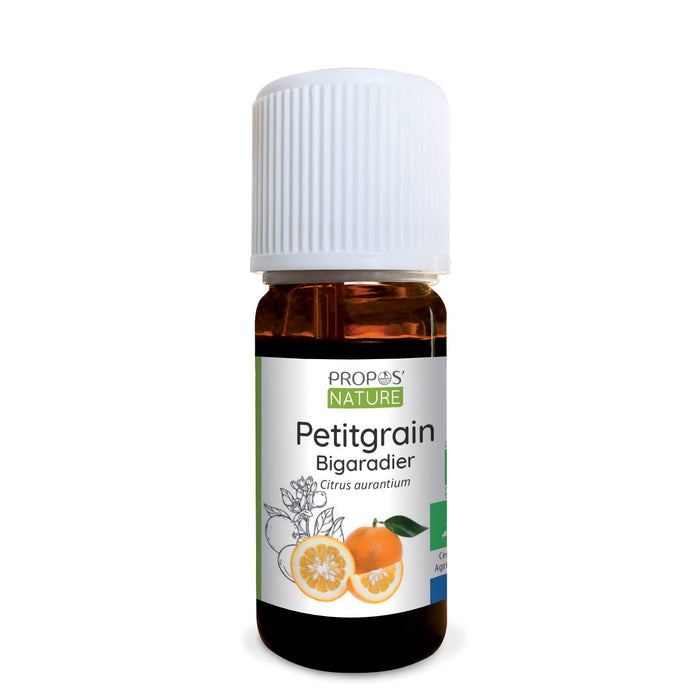 Karvasappelsiini Petitgrain eteerinen öljy luomu 10ml - Propos'Nature