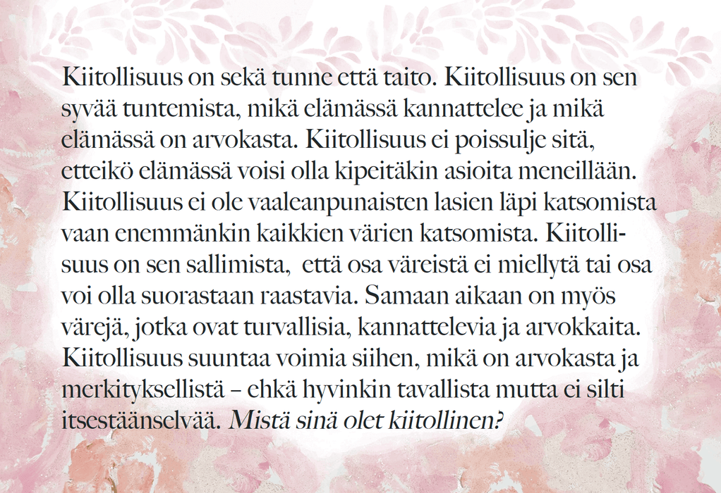 Ymmärrä tunteitasi - Hidasta Elämää