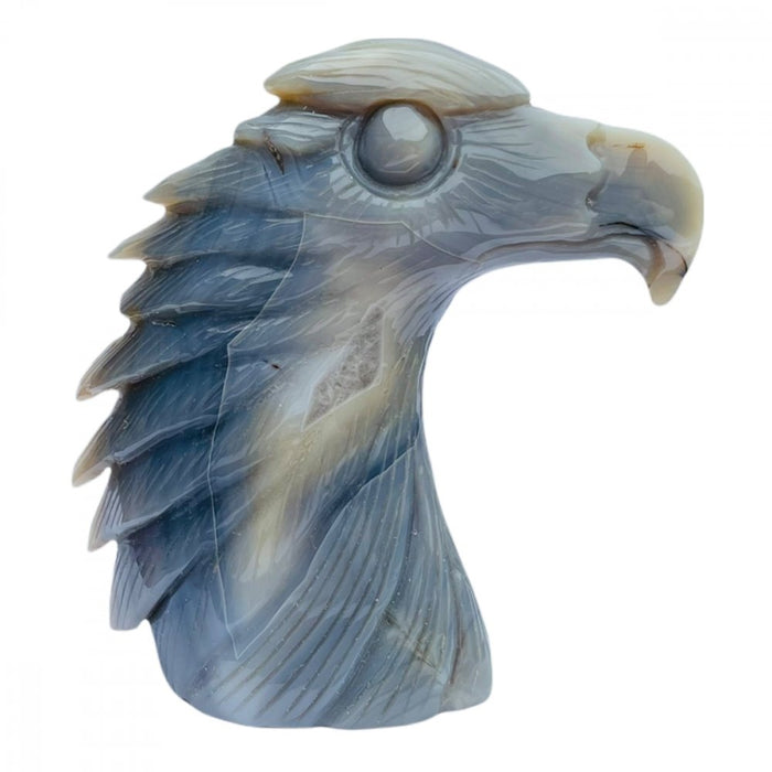 Akaatti Valkopäämerikotka 12cm - Tarotpuoti
