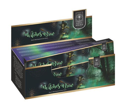 Witches Brew masala-suitsuketikku 15 g – Soul Sticks – tuotepakkaus