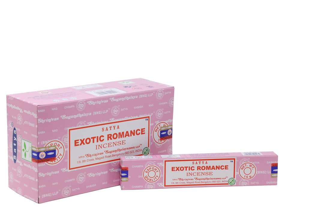 Exotic Romance suitsuketikku 12 × 15 g – Satya