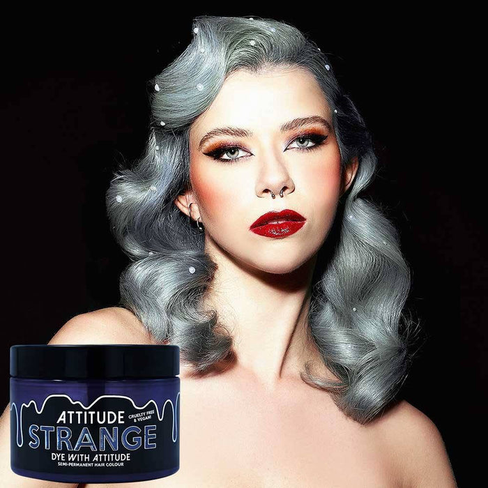 Strange Grey hiusväri - vegaaninen, eläinkokeeton - Attitude Hair Dye