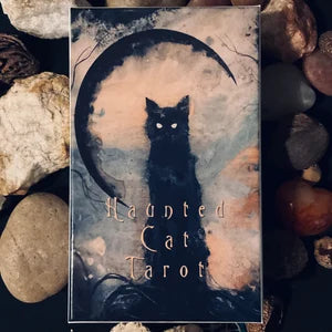 The Haunted Cat Tarot Deck - 78 Card Tarot Deck Featuring Original Surreal & Fantasy Feline Art - J Edward Neill