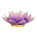 Lotus kynttilälyhty violetti, kultainen reunus - Tarotpuoti