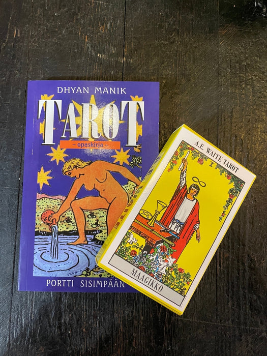 Portti sisimpään + Rider Waite pakka (suomenkielinen opaskirja ja RWS kortit setti) - Tarotpuoti