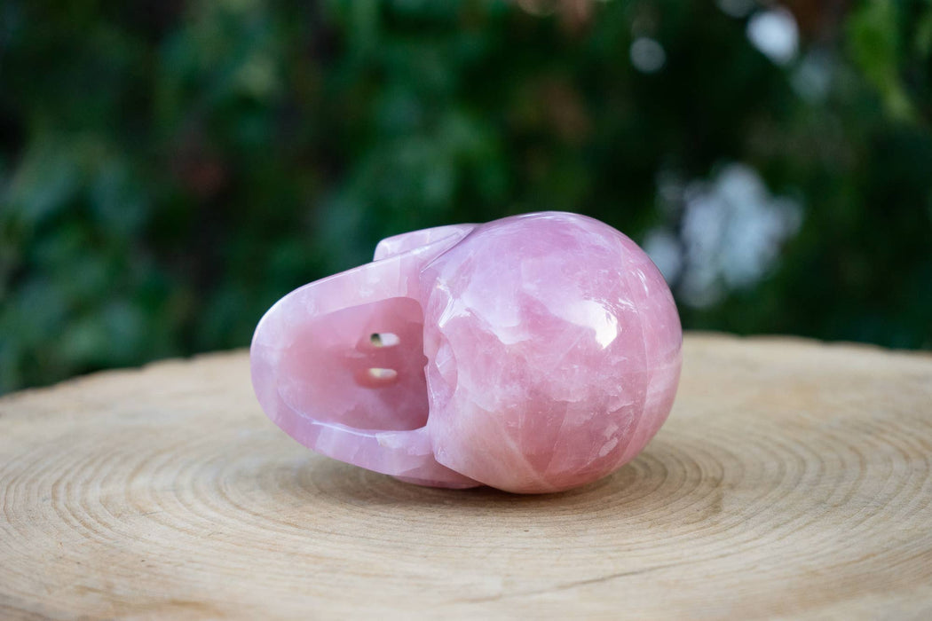 Ruusukvartsi kristallikallo suuri n 12cm (lommo poskessa) - Tarotpuoti