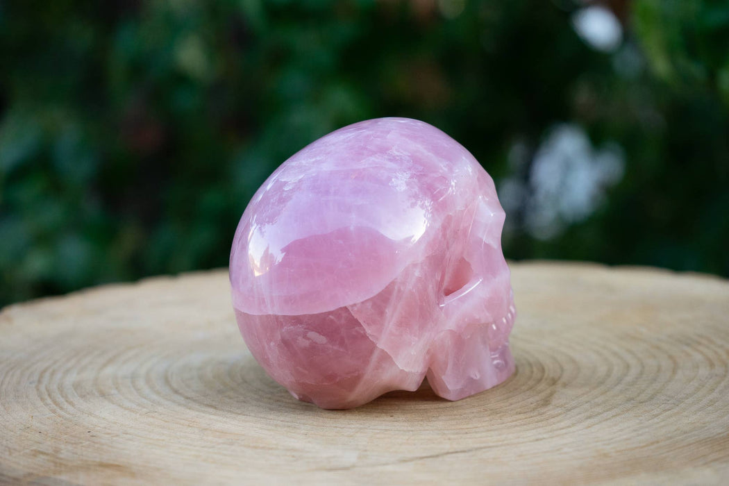 Ruusukvartsi kristallikallo suuri n 12cm (lommo poskessa) - Tarotpuoti