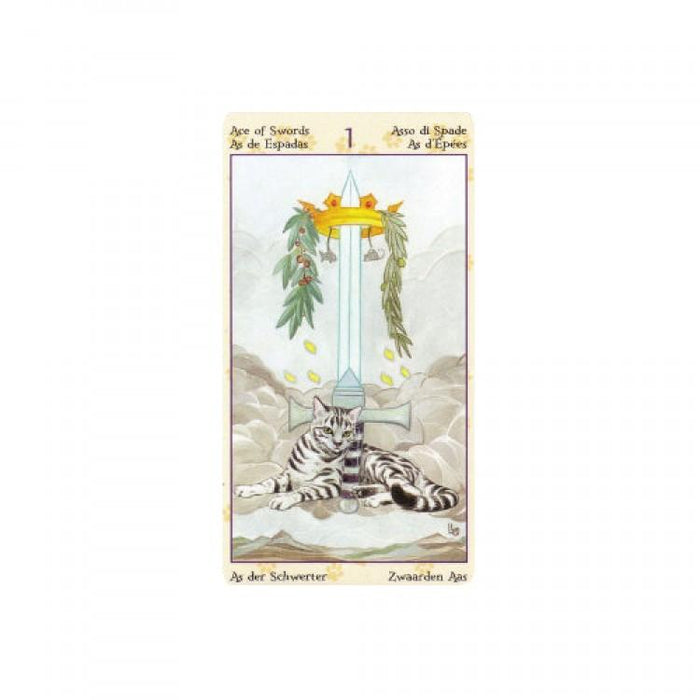 Tarot Of Pagan Cats mini - Tarotpuoti