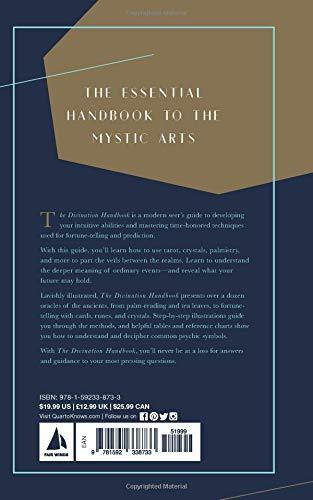 The Divination Handbook: The Modern Seer's Guide to Using Tarot, Crystals, Palmistry, and More Hardcover – Liz Dean - Tarotpuoti